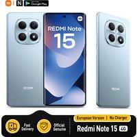 Xiaomi Redmi Note 15 Versión EU 128GB/256GB MTk Helio G100 Ultra, Pantalla AMOLED 6.77", 120Hz, Cámara 108MP, 6000mAh, NFC, IP64