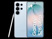 Móvil - Samsung Galaxy S26 Ultra, Azul Cielo, 512 GB, 12 GB RAM, 6.9" QHD+, Qualcomm Snapdragon 8 Elite Gen 5, 5000 mAh, Android 16