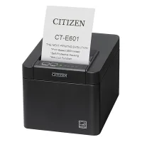 Citizen CT-E601 impresora de tickets negra con Bluetooth