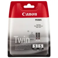 Canon PGI-5BK cartucho de tinta negro pack doble (original)