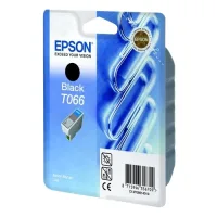 Epson T066 cartucho de tinta negro (original)