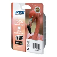 Epson T0870 optimizador del brillo 2 cartuchos (original)