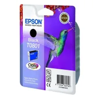Epson T0801 cartucho de tinta negro (original)