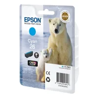 Epson 26 (T2612) cartucho de tinta cian (original)