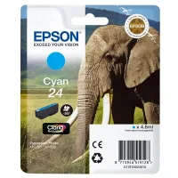 Epson 24 (T2422) cartucho de tinta cian (original)