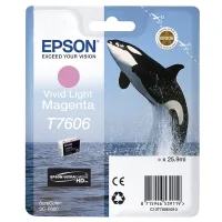 Epson T7606 cartucho magenta claro (original)