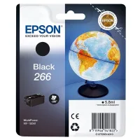 Epson T266 cartucho de tinta negro (original)