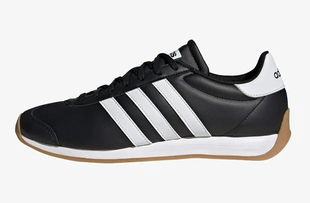 adidas Runvista hombre Core Black Cloud White Gum 45 1/3 adidas Runvista HQ2315 de hombre en negro, blanco y goma, talla 45 1/3