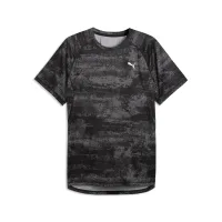 PUMA Camiseta funcional  gris / negro