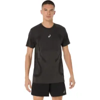 ASICS Camiseta funcional 'Road'  antracita / negro / blanco