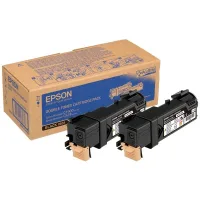Epson S050631 pack 2x toner negro (original)