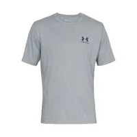 UNDER ARMOUR Camiseta funcional  gris moteado / negro