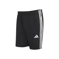 ADIDAS SPORTSWEAR Pantalón deportivo 'Essentials 3-Stripes Fleece'  negro / blanco