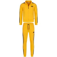 LONSDALE Chándal 'Beickerton'  amarillo / negro