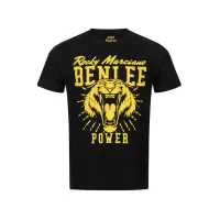 Benlee Camiseta funcional 'Tiger Power'  amarillo claro / negro