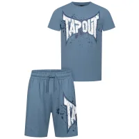 Tapout Chándal 'Dunlab'  azul paloma / blanco