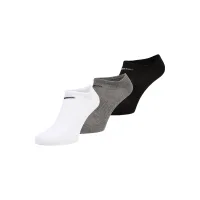 NIKE Calcetines deportivos  gris / negro / blanco