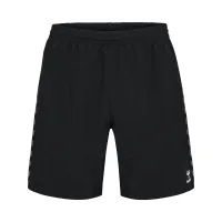 Hummel Pantalón deportivo  negro / blanco