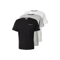 Champion Camiseta funcional  gris moteado / negro / blanco
