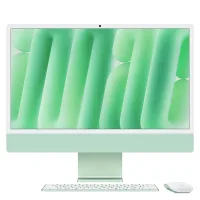24-inch iMac with Retina 4.5K display: Apple M4 chip with 10-core CPU and 10-core GPU 16GB 256GB SSD - Green