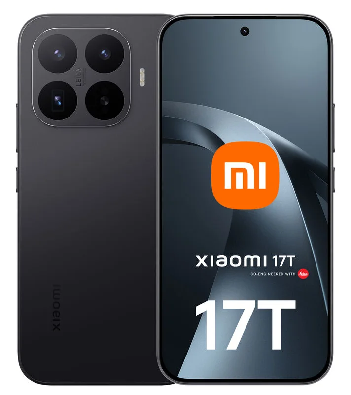 Xiaomi 17T 5G de 12 GB y 256 GB en color negro
