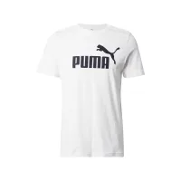 PUMA Camiseta funcional 'Essentials No. 1'  negro / blanco