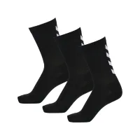 Hummel Calcetines deportivos 'Fundamental'  negro / blanco