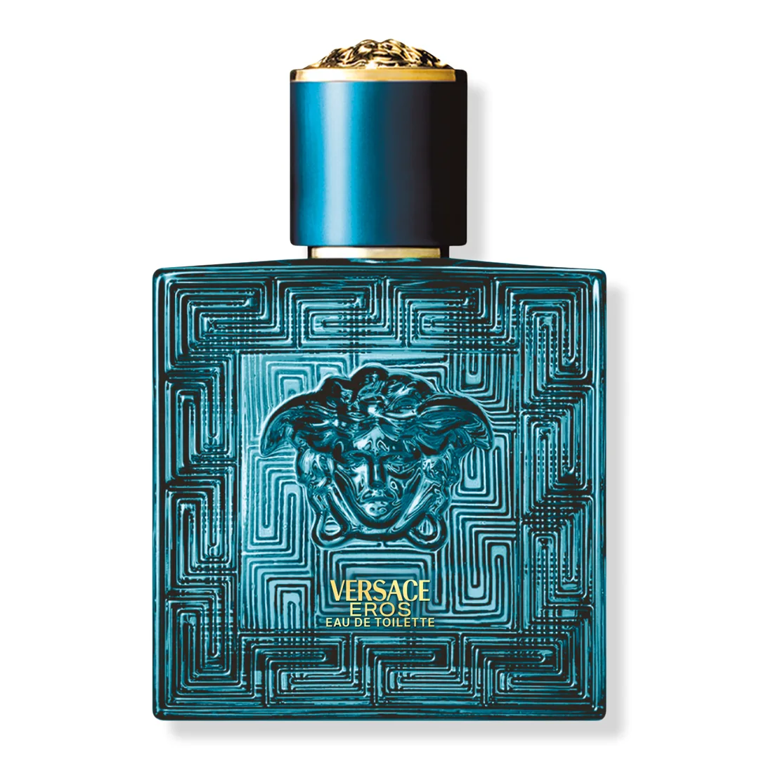 Frasco de Versace Eros Eau de Toilette Spray de 50 ml