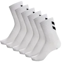 Hummel Calcetines deportivos 'Chevron'  negro / blanco