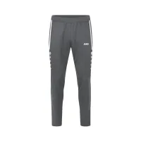 JAKO Pantalón deportivo  gris / blanco