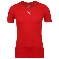 PUMA Camiseta térmica 'Liga'  rojo / blanco
