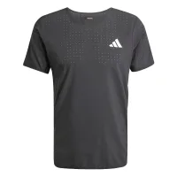ADIDAS PERFORMANCE Camiseta funcional 'Adizero'  verde claro / negro / blanco