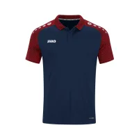 JAKO Camiseta funcional  azul / burdeos / blanco