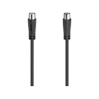 Cable de antena - Hama 205053, Coaxial, 90 dB, 3 m, Negro