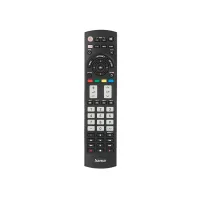 Mando a distancia - Hama 132502, Compatible con Panasonic, 56 botones, Funciona pilas AAA, Negro