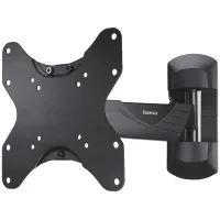 Soporte TV - Hama 00220826, 19"-48", Giratorio, Basculante, 122 cm, VESA 200x200, Negro
