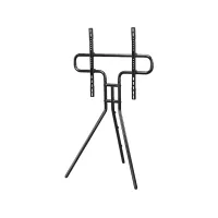 Soporte TV - Hama 00220870, Altura regulable, 191 cm (75"), VESA 300x200 a 600x400, Negro