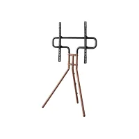 Soporte TV - Hama Easel Design 00220872, de 37" 75", VESA Hasta 600 x 400, Fijo, Nogal