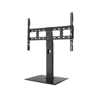 Soporte TV - Hama 0220867, 32"-65", Giratorio, Altura ajustable, VESA 600 x 400, Hasta 40 kg, Negro