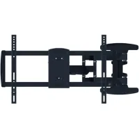 Soporte TV - ISY IWB-6400, Brazo tijera, De 48" a 80", Inclinable, Negro
