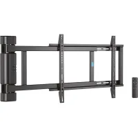 Soporte TV - ISY ITV 800, De 32"- 75", VESA max. 600 x 400 mm, Carga máx. 50 kg, Mando a distancia, Negro
