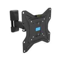 Soporte TV - ISY ITV 3000, 19"a 48", VESA de 200 x mm, Full motion, Giratorio, pivotante, inclinable, Distancia a pared 6.2 cm, Negro