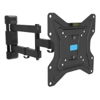 Soporte TV - ISY ITV 3100, 19"a 48", VESA de 200 x mm, Full motion, Distancia a pared 6.2 cm, Negro