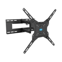Soporte TV - ISY ITV 3200, 19"a 65", VESA de 400 x mm, Full motion, Distancia a pared 6.2 cm, Negro