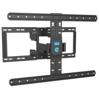 Soporte TV - ISY ITV 3500, 48"- 80", Carga máx. 50 kg, VESA 600 x 400 mm, Full Motion, Negro