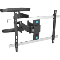 Soporte TV - ISY ITV 3600, De 48"- 85", VESA max. 600 x 400 mm, Carga máx. 50 kg, Full Motion, Negro
