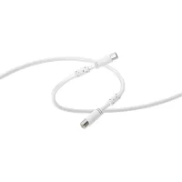 Cable coaxial - ISY ISA-9025, 3 metros, 100 dB, Blanco