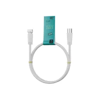 Cable SATA - ISY ISA-9036, Coaxial a F-type, 1.5m, 75 dB, Blanco
