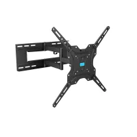 Soporte TV - ISY ITV-3200-1, de 19" 65", VESA 75 x mm a 400 mm, Negro