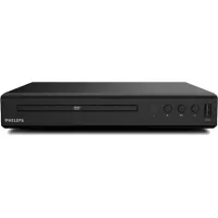 Reproductor de DVD - Philips TAEP20016, HDMI, Audio dolby MP3, AMM, Negro